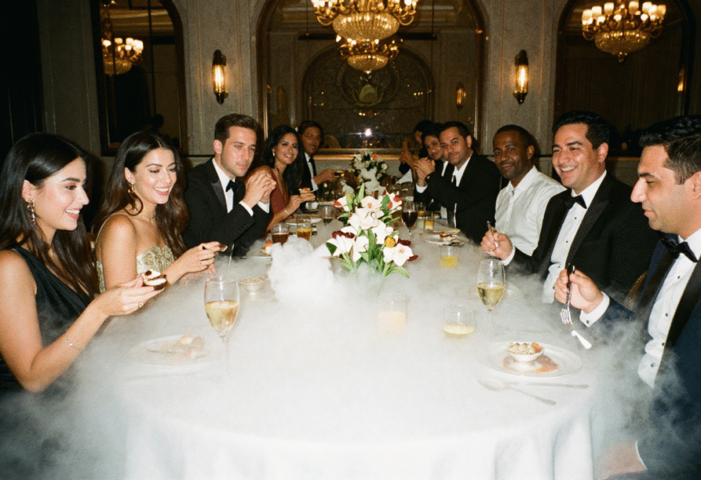 Dubai's Caterers Use Dry Ice to Create Unforgettable Dining Experiences